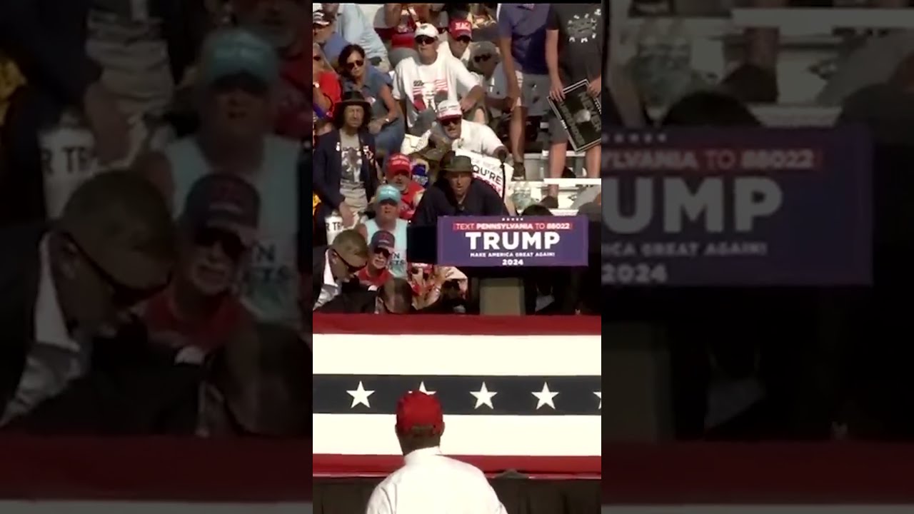 Trump shot at rally in Pennsylvania, gunman and bystander dead