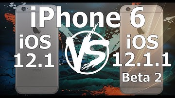 iPhone 6 : iOS 12.1.1 Beta 2 vs iOS 12.1 Speed Test (Build 16C5043b)