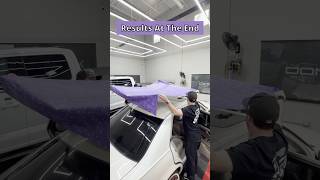 Paisley wrap on the Cadillac fits just right! #customwrap #vinylwrap #satisfying #cadillac #fullwrap