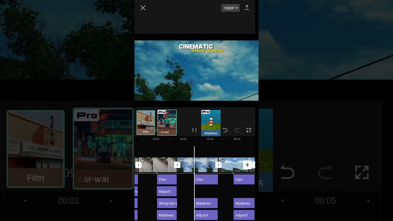Colour Grading tutorial….........