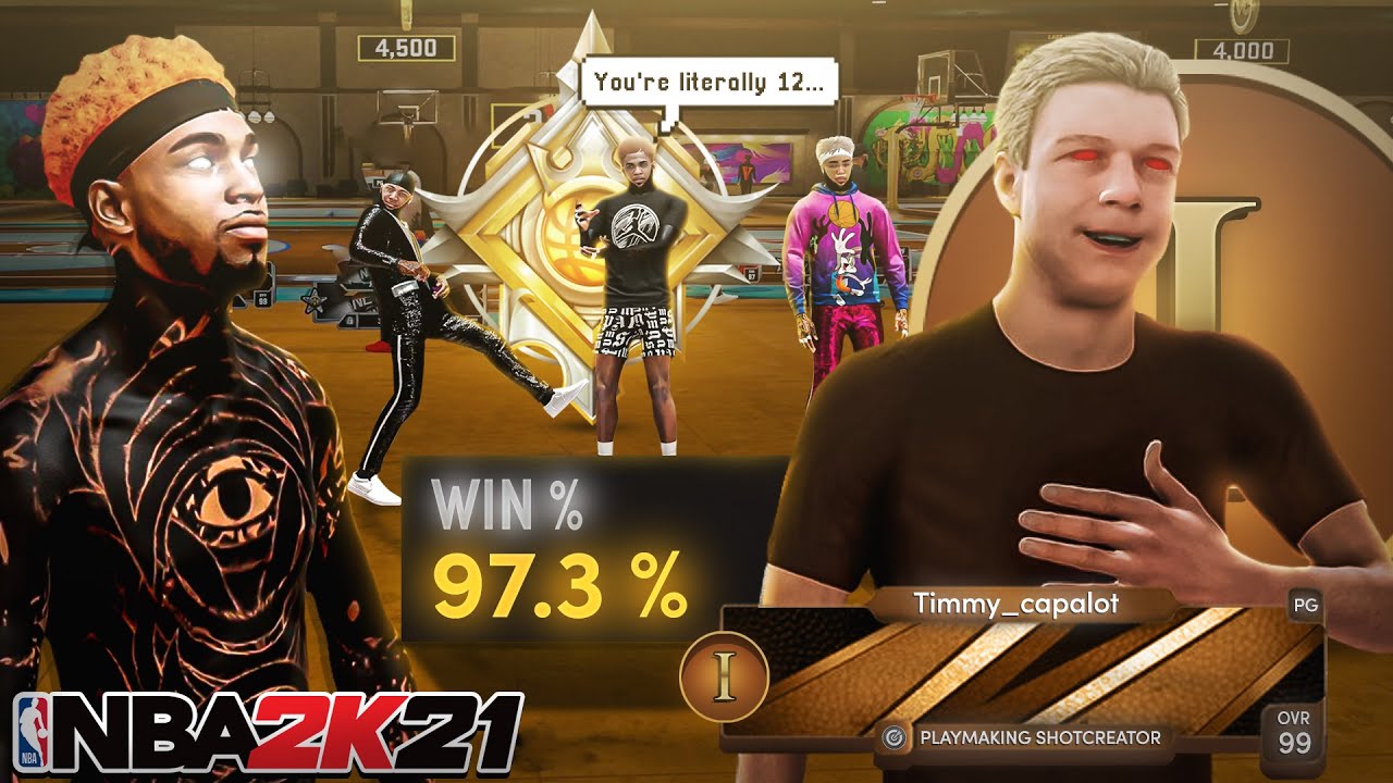 I pulled up on the most TOXIC comp stage players with my new ISO demigod build NBA 2K23