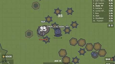 !Moomoo.io!~ Fighting~ {with} noob and pro and {hacker}