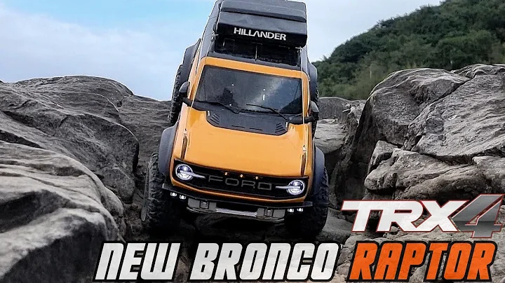 TRX4 New Bronco Raptor Rock Crawling(RC Car Traxxas TRX4 2021 Bronco)