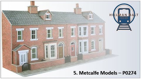 5. Metcalfe Model Low Relief Terraced Houses, PO274