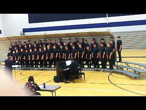 Haysville Middle School 8th grade boys  choir