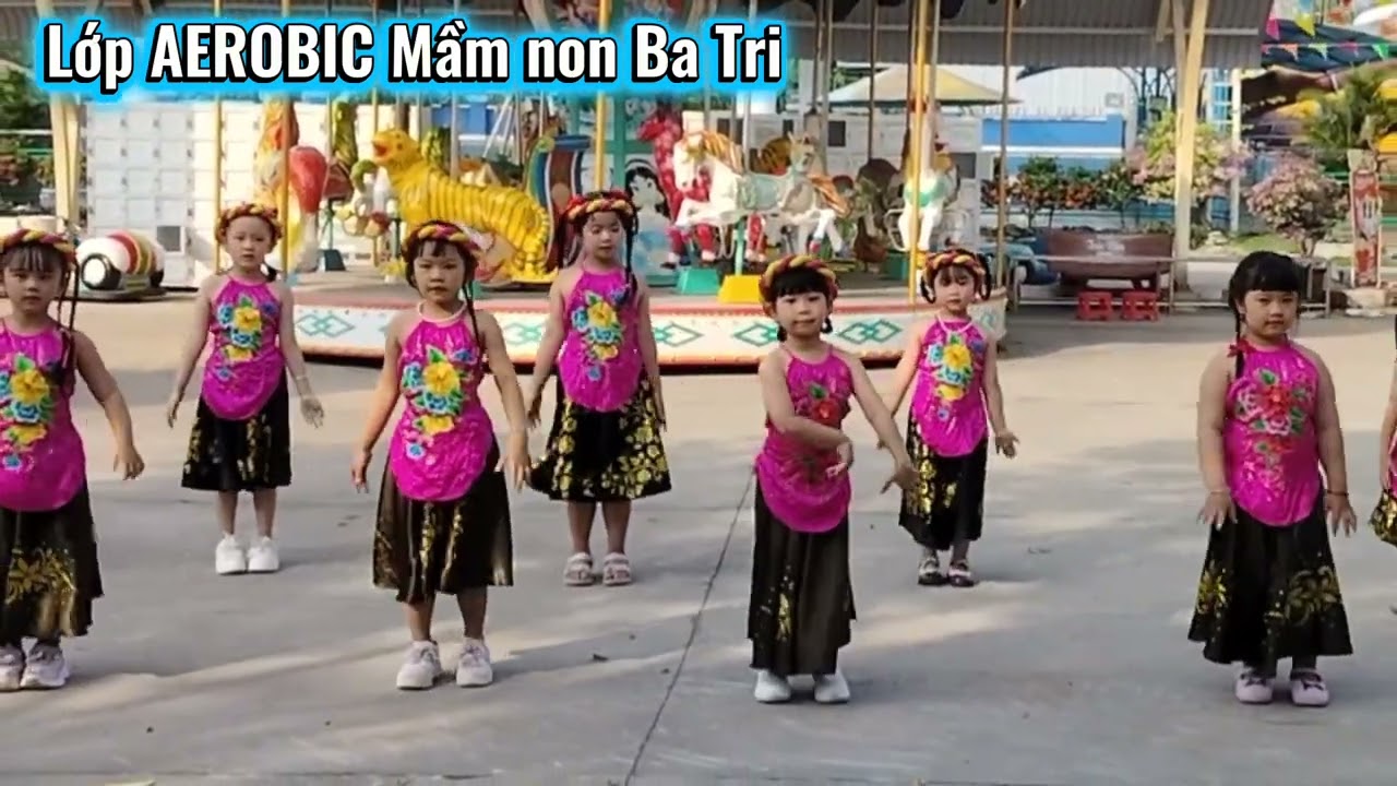 Giai điệu Việt Nam mình. Aerobic mầm non Ba Tri. Hoa viên Như Quỳnh 2026