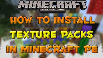 HOW TO INSTALL TEXTURE PACKS!!! - MCPE 0.15.0 iOS & Android - Minecraft PE (Pocket Edition)