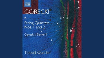 String Quartet No. 1, Op. 62 "Juz sie zmierzcha"