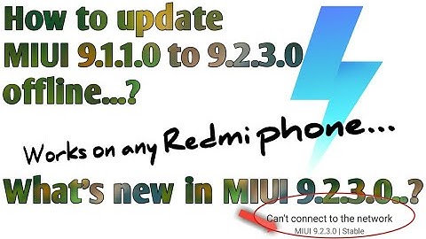 How to install MIUI OTA update offline on any Redmi phone manually | What