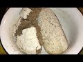 Выпекание хлеба в миске в печи на углях