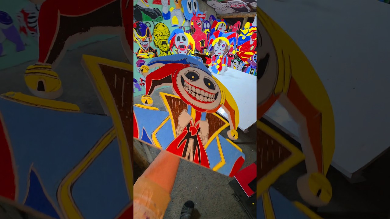​The TRUE Face of Pomni? 😲 (You Won't Believe This!)#pomni #art #shorts
