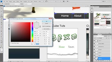 PSD to HTML - Photoshop Design into a website
