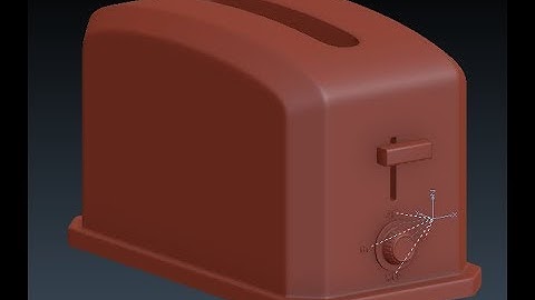 Blender: Modeling a Toaster (Part 1)