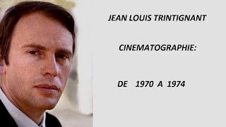 JEAN LOUIS TRINTIGNANT Cinématographie de 1970 à 1974.mp4