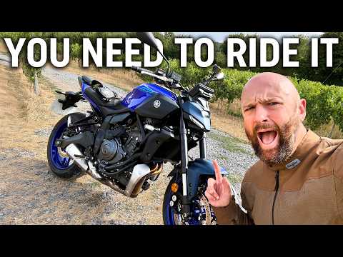 I wasn't prepared for this – 2026 Yamaha MT07 Y-AMT first ride