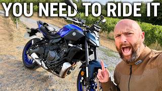 I wasn't prepared for this – 2026 Yamaha MT07 Y-AMT first ride
