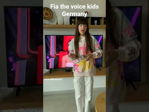 Fia The Voice Kids Germany Shortsvideo Short Shorts 2023music Music Thevoice Thevoicekids