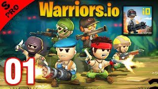 Warriors.io - Battle Royale Action Gameplay Walkthrough Part 1