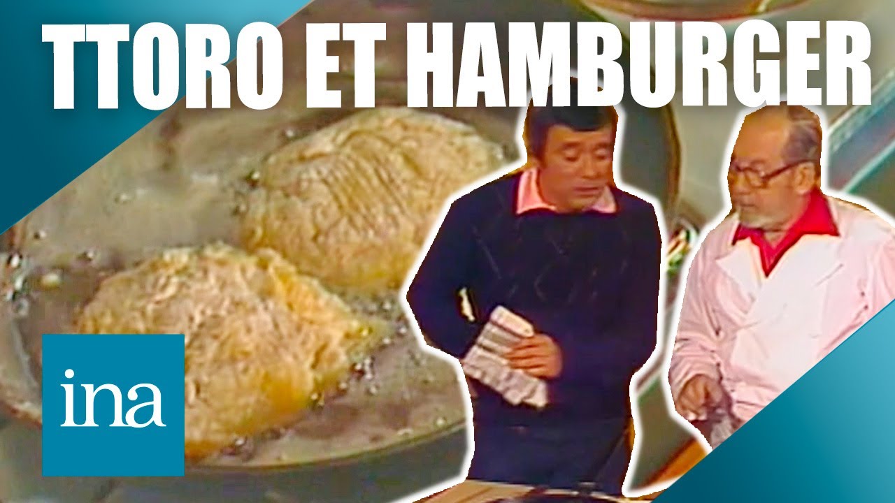 Soupe espagnole ttoro et hamburger de poisson de Michel Oliver 🍔🐟 | INA Les Recettes Vintage