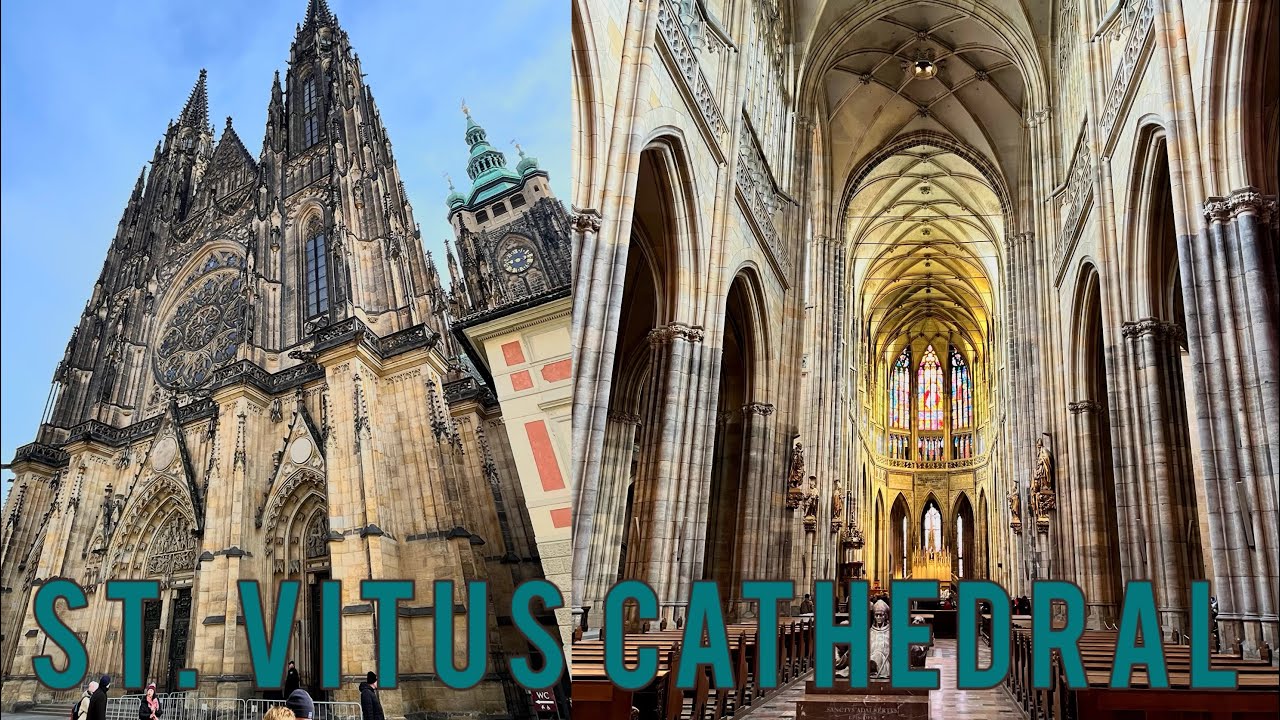 St. Vitus Cathedral (Veitsdom) in Prague Castle | Full tour inside