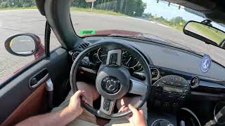 2008 Mazda Miata NC Manual Hardtop POV Test Drive/Review