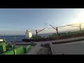 Seeking sunset at the port  fpv quadcopter freestyle