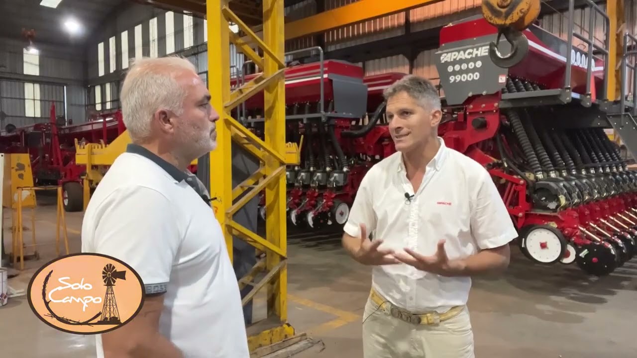 Agilidad, diseño y practicidad de la sembradora Apache 99000