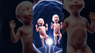 🔬 How Twins Are Formed Inside the Womb! 👶👶 #Shorts