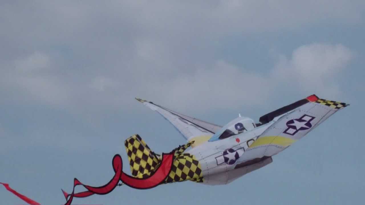 P51 Mustang Kite 7/3/12 YouTube