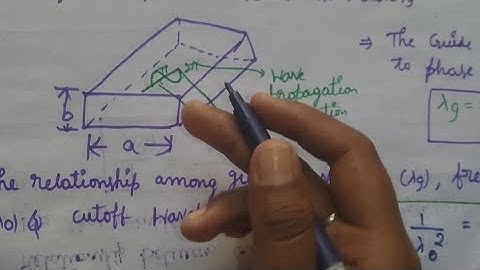 Guide Wavelength,Group velocity and Phase velocity||Microwave engineering