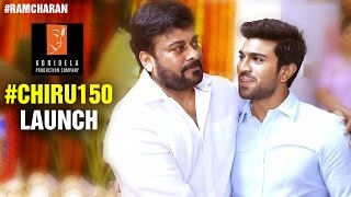 #Chiru150Launch | Konidela Production Company Launch Ceremony | Ram Charan