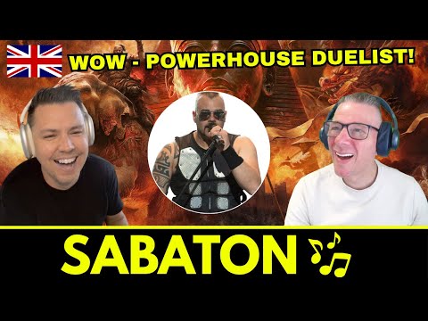 BRITS REACT to SABATON - The Duelist (Official Lyric Video)