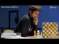 Vidit realises that he blundered against Mamedyarov