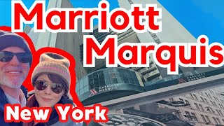 New York Marriott Marquis Times Square | Manhattan | Marriott Bonvoy | Hotel Review by Yuka M 4,783 views 6 months ago 14 minutes, 33 seconds