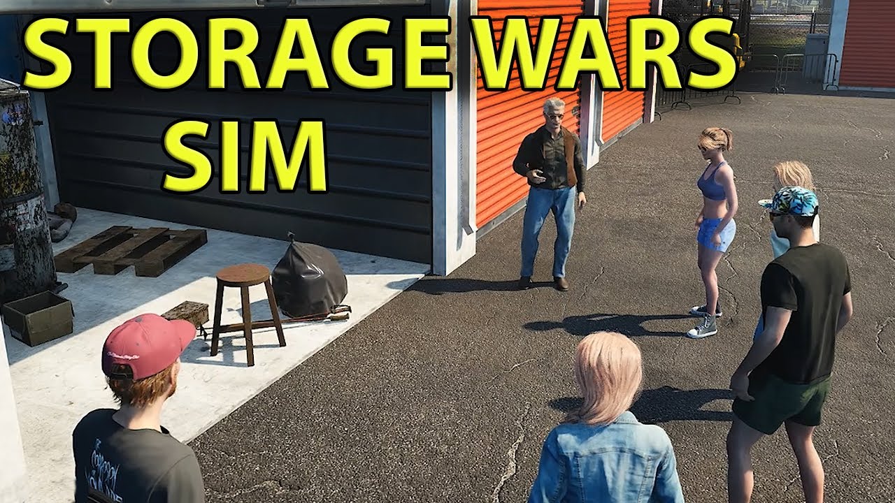 Storage Simulation Game Buying Storage Units The Game! Storage Wars Simulator - YouTube