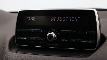 Mazda2 - Clock Setting