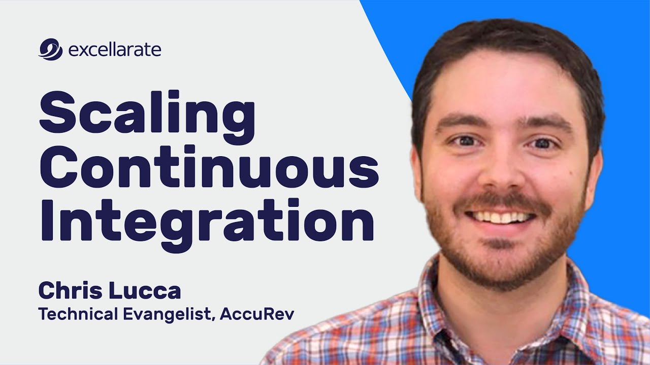 [Webinar] - Scaling Continuous Integration