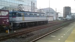 1090レ EF65ｰ2076牽引  蘇我タ発車