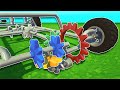 I Built a Working Differential with Gears! - Scrap Mechanic Creations!