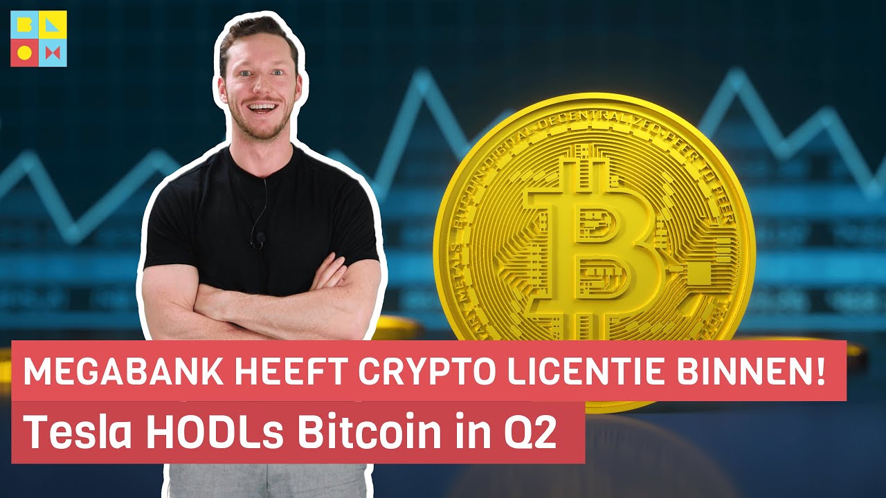 Tesla HODLs Bitcoin | Megabank heeft crypto licentie binnen! | Crypto  nieuws vandaag | #918
