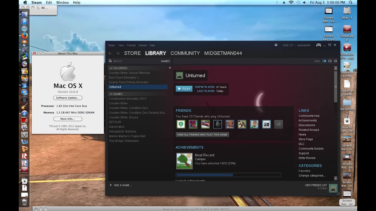 How to download steam on mac