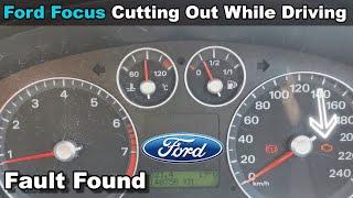 ford focus cutting out while driving, dash drops out!