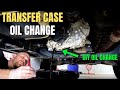 How to change Transfer Case Oil || 4WD Transfer Case Fluid Change || Easy DIY job!