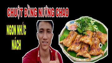 CHUỘT ĐỒNG NƯỚNG CHAO Ngon Nhức Nách cùng TEAM VINH TRẮNG #chuộtnướngmuốiớt #chuộtnướngchao