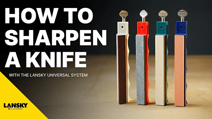 How to Sharpen a Blade with the Lansky Universal System