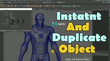 instant and duplicate object || #10 || in hindi || 3d maya || #himanshu3dartist