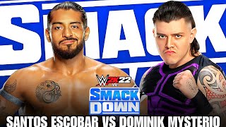 Dominik Mysterio vs Santos Escobar Full Match WWE SmackDown 03 February 2023 Highlights