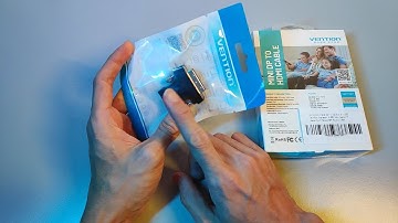 How to connect Mini Displayport to HDMI, and then to DVI