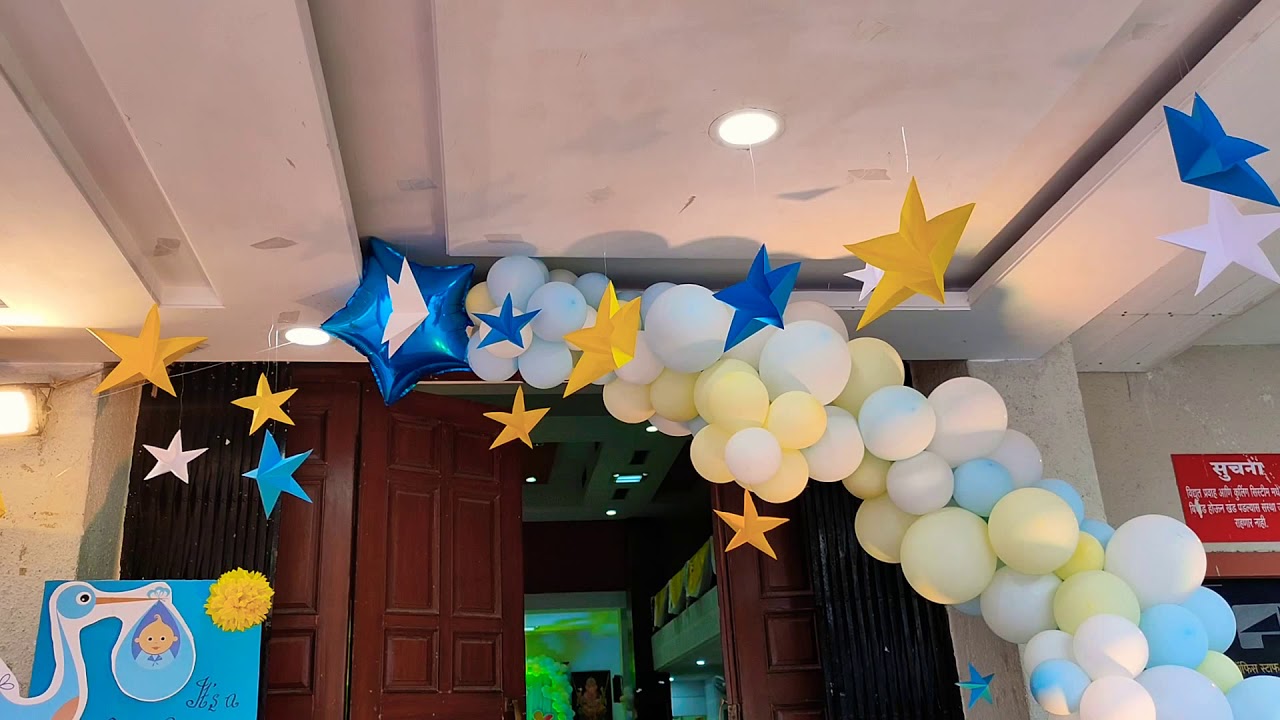 Baby Boy Naming Ceremony Decor YouTube