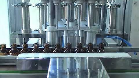 MÁY CHIẾT RÓT DUNG DỊCH CHAI THỦY TINH